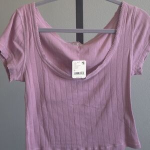 Free People Initimately End Game Pointelle Tee